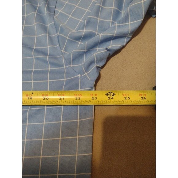 Men's Peter Millar Summer Comfort "The Country Club Of Louisiana" Shirt XL Blue - Picture 9 of 10